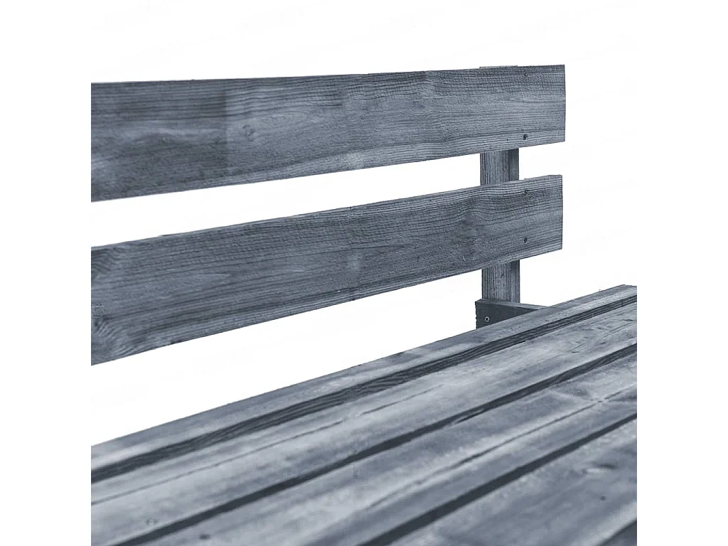 Canapé de jardin palette avec coussins sable Pinède