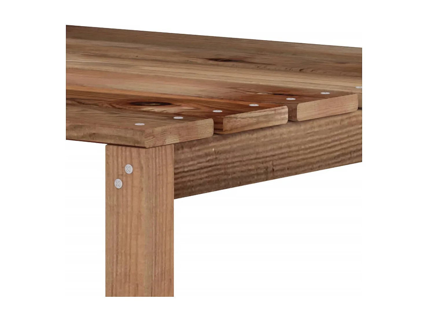 Sofá de paletes p/ jardim 2 lugares com almofadões bege pinho