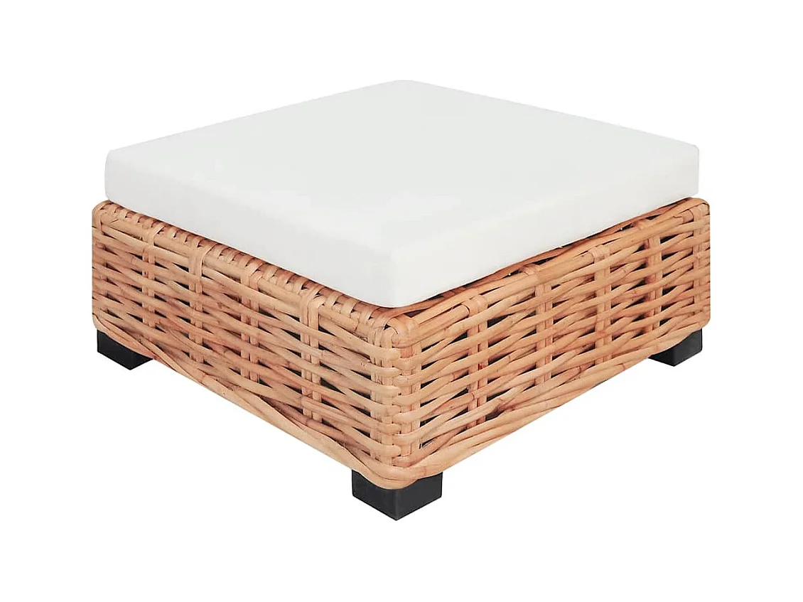 Ensemble de canapés 18 pcs Rotin naturel