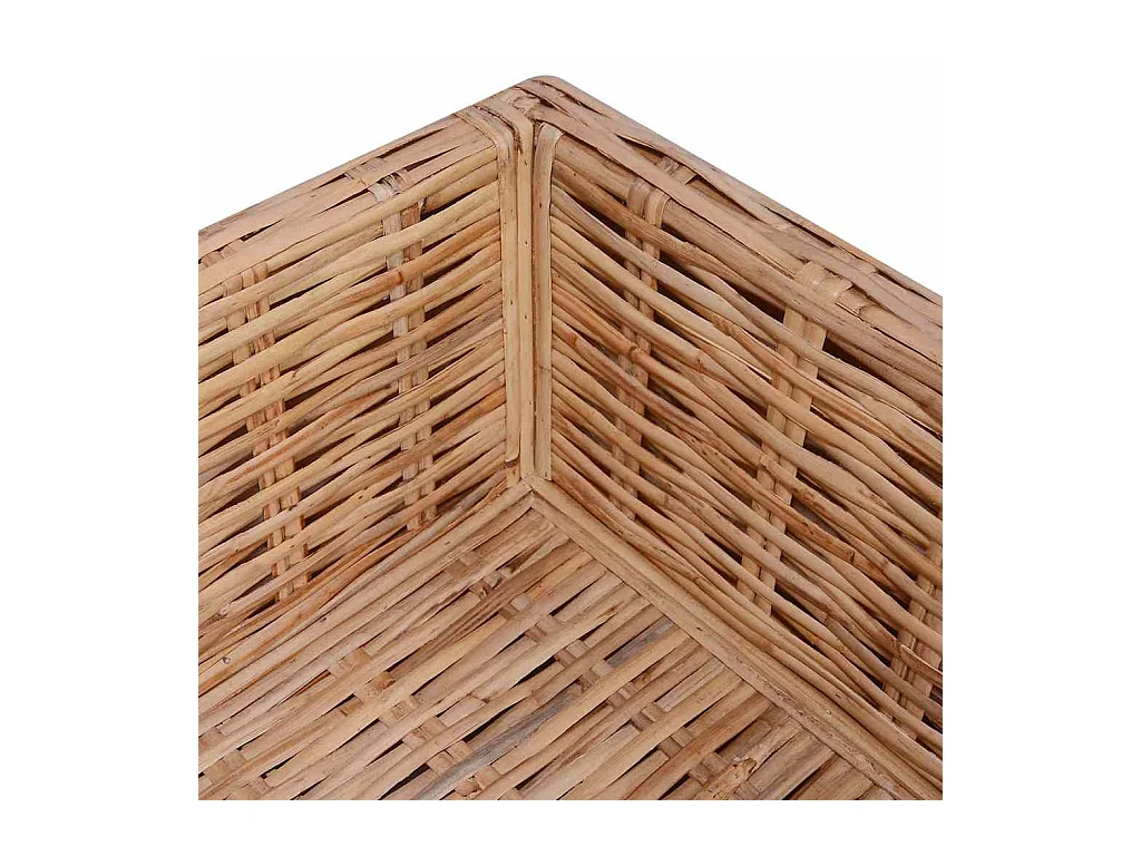 Ensemble de canapés 18 pcs Rotin naturel