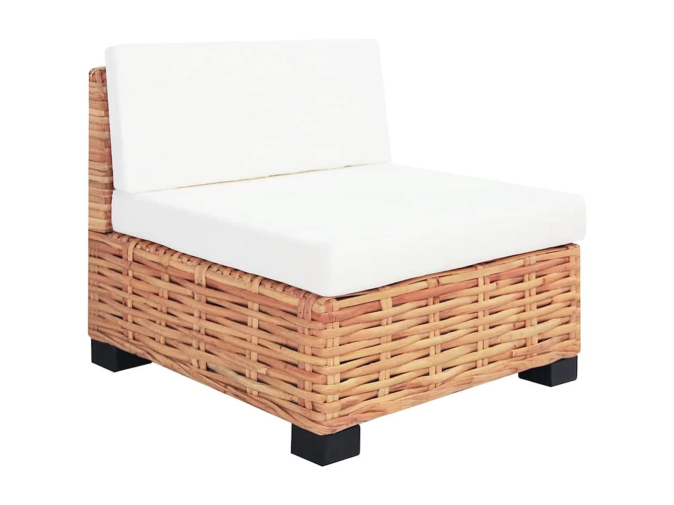 Ensemble de canapés 27 pcs Rotin naturel