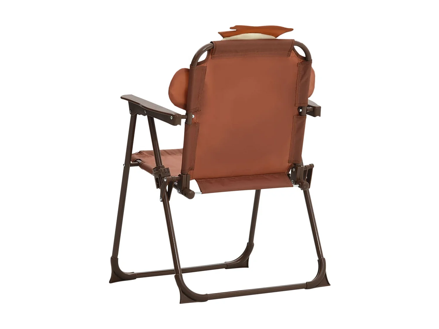 3-tlg. Garten-Bistro-Set für Kinder mit Sonnenschirm Braun