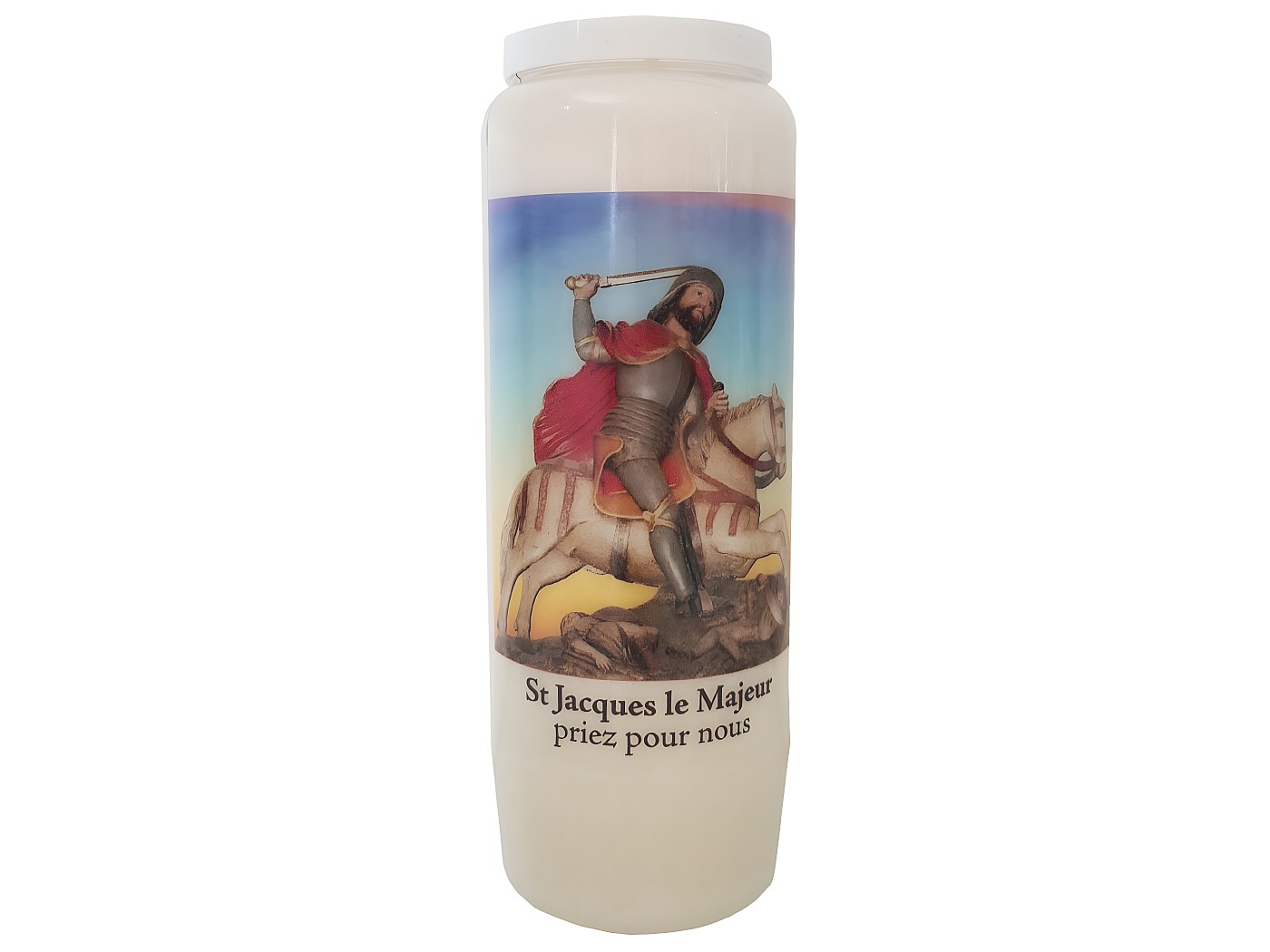 Bougie Saint Jacques le majeur neuvaine