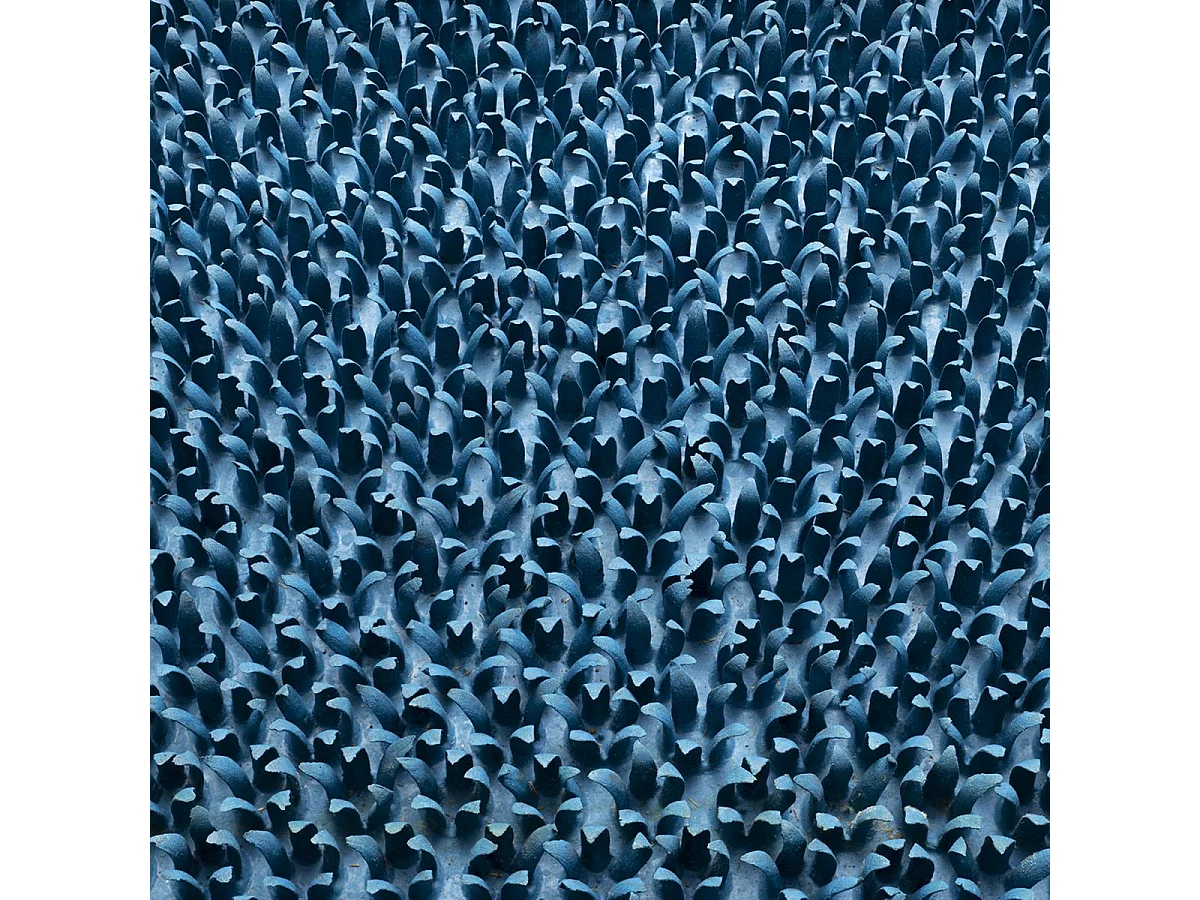 Paillasson 40x60 tissé en caoutchouc NOLER bleu