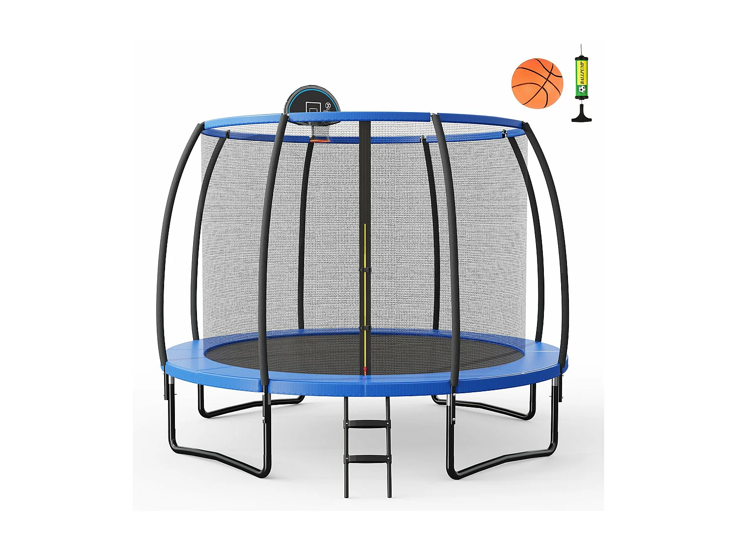 Trampoline extérieur ø 3,04 m avec filet de protection