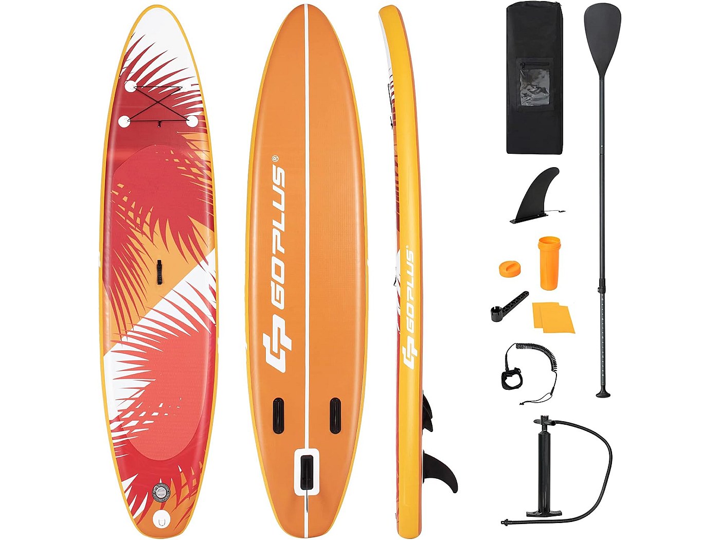 Paddleboard SUP Gonflable Ecd-germany Maona - Noir, B-Ware (article D'exposition/retour), Occasion