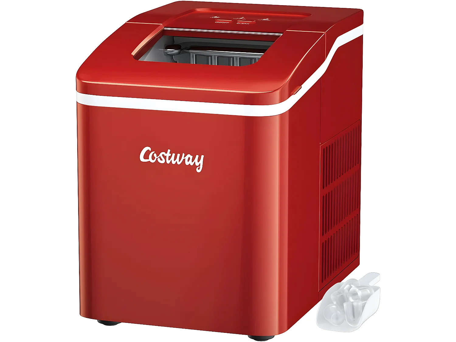 Machine à glaçons de comptoir 12kg /24h portable 9 glaçons par 8 min avec réservoir 1,6l