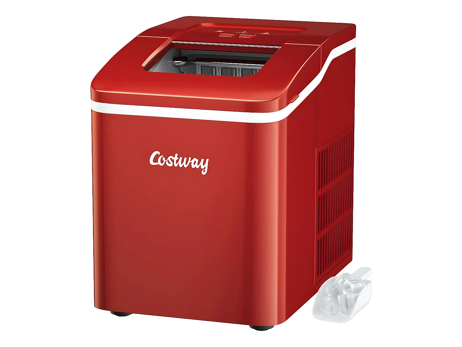 Machine à glaçons de comptoir 12kg /24h portable 9 glaçons par 8 min avec réservoir 1,6l
