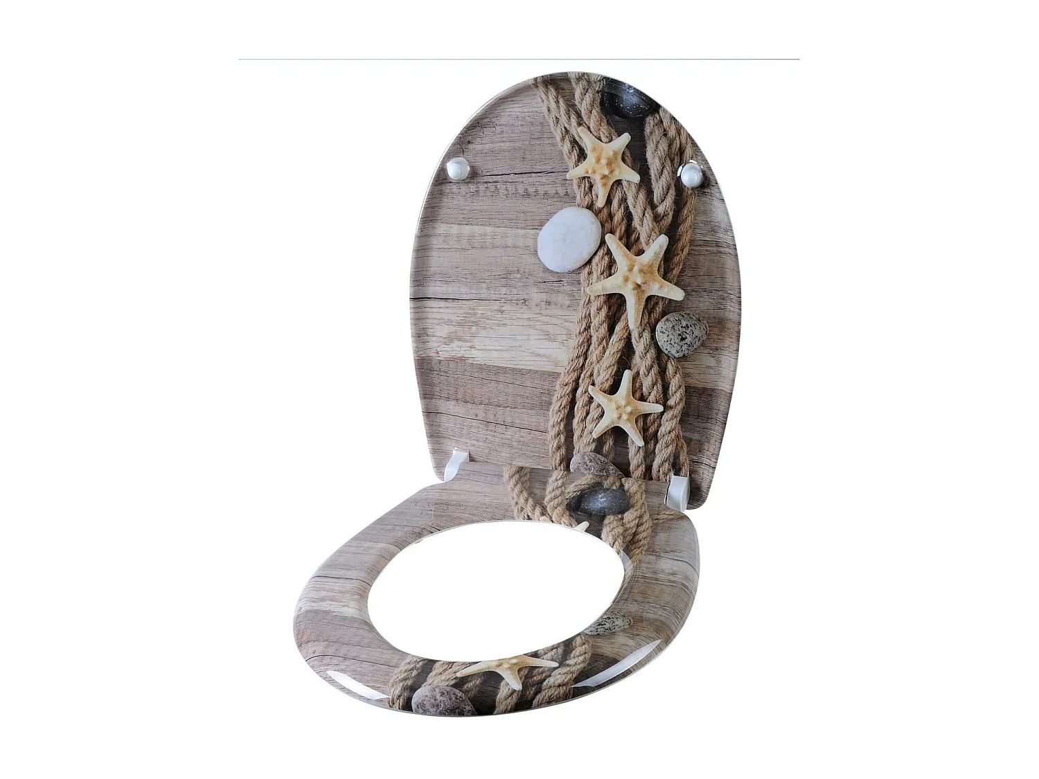 Abattant WC corde de 45.5 x 37.1 x 5 cm 19_0000724