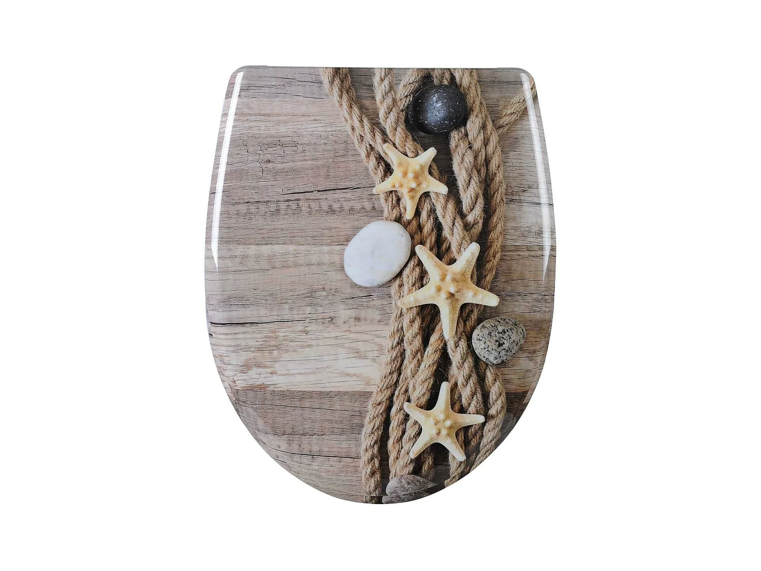 Copriwater Starfish duroplast in corda di canapa con chiusura ammortizzata e fissaggio rapido 19_0000724