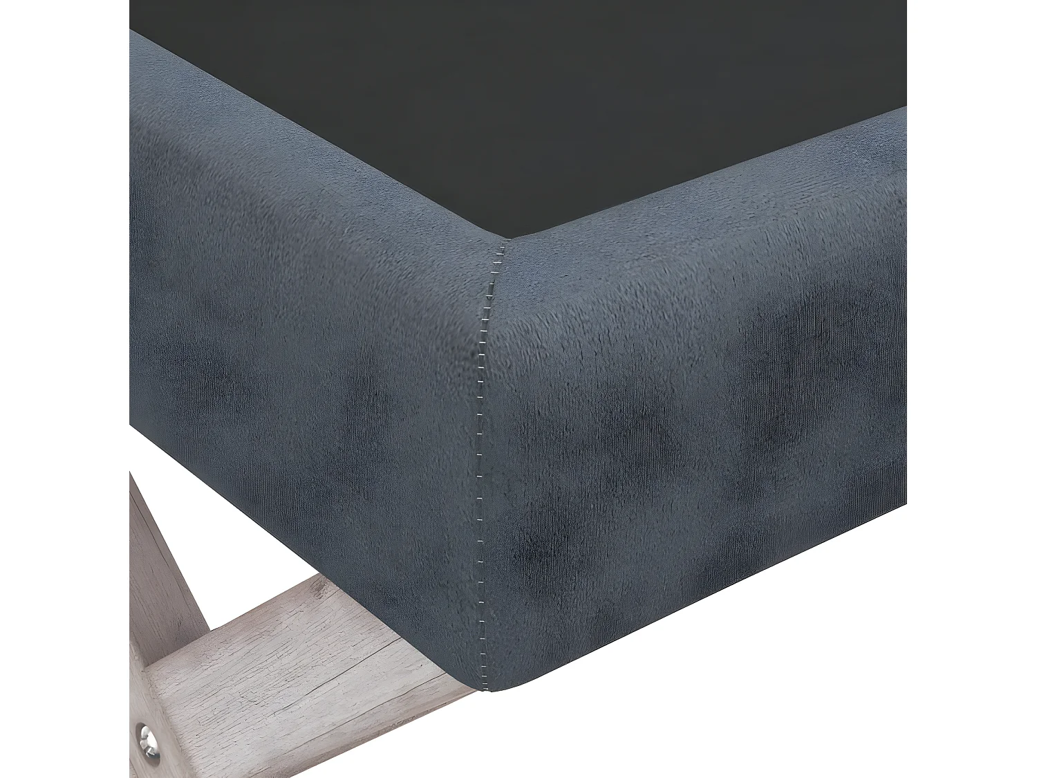 Tabouret de rangement grise 45 x 45 x 49 cm 02_0010869