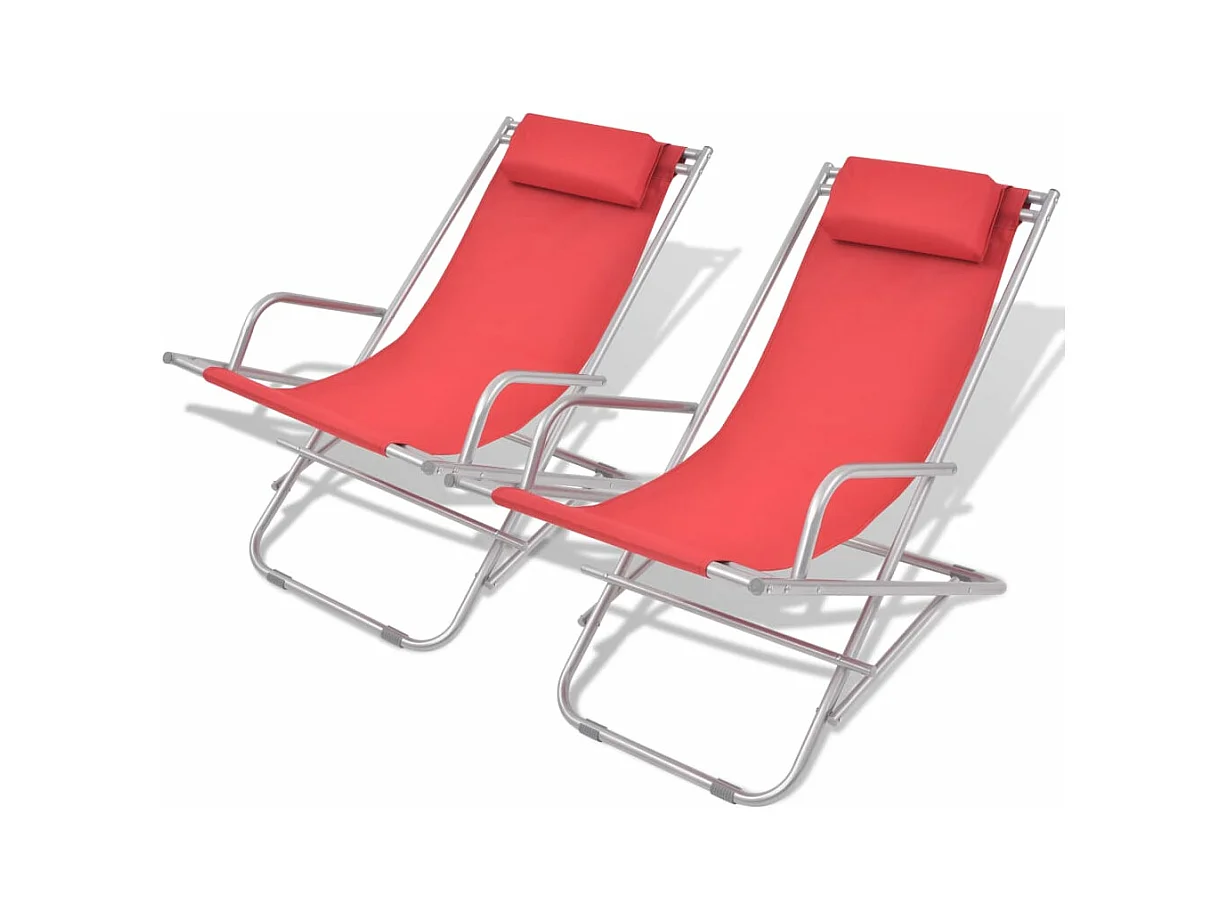 Chaises inclinables de terrasse 69 x 61 x 94 cm 02_0011905