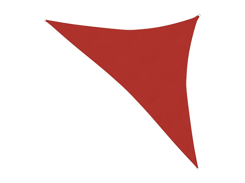 Vela in tessuto per ombrellone 160 g/m² 3,5 x 3,5 x 4,9 m HDPE rosso 02_0009259