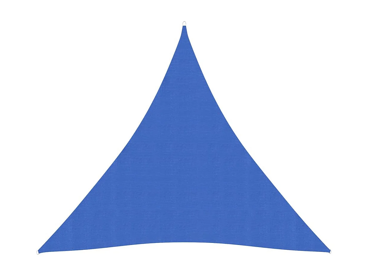 Voile toile d'ombrage parasol bleue 400 x 400 x 400 cm 02_0009062