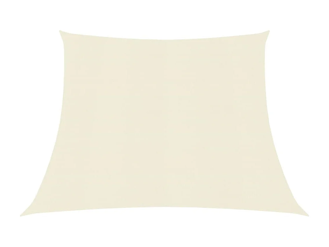 Voile d'ombrage 160 g/m² crème 300 x 400 x 300 cm 02_0009079