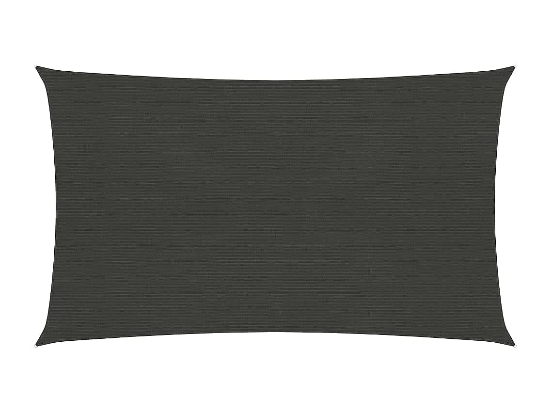 Vela de sombra para sombrilla 160 g/m² HDPE 3 x 6 m antracita 02_0008927