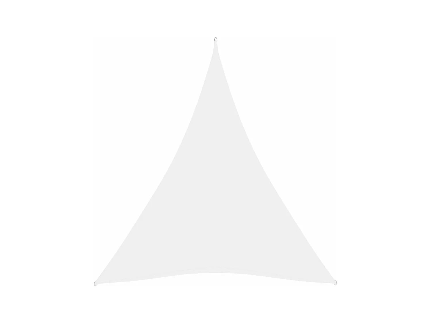 Vela de sombra parasol triangular tela Oxford 4 x 5 x 5 m blanco 02_0009888