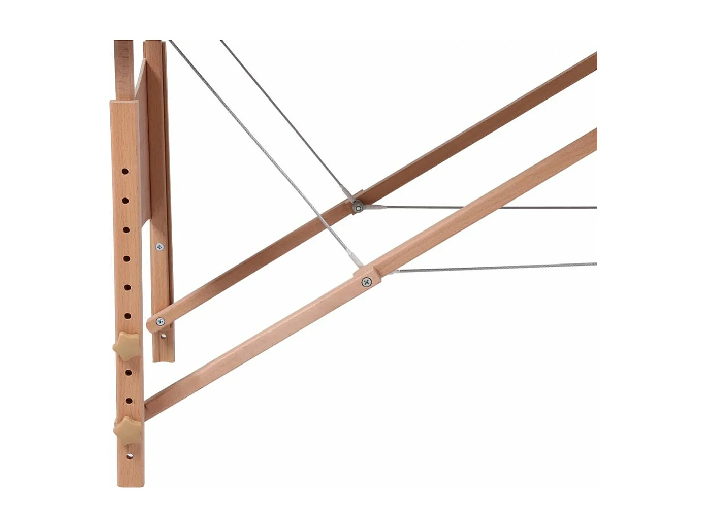 Table pliable de massage bois bleue 186 x 68 x 62 cm 02_0001882