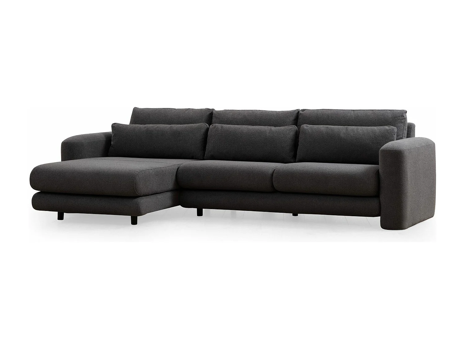 Sofá rinconero Altadena 333, Gris, 290x165x73cm