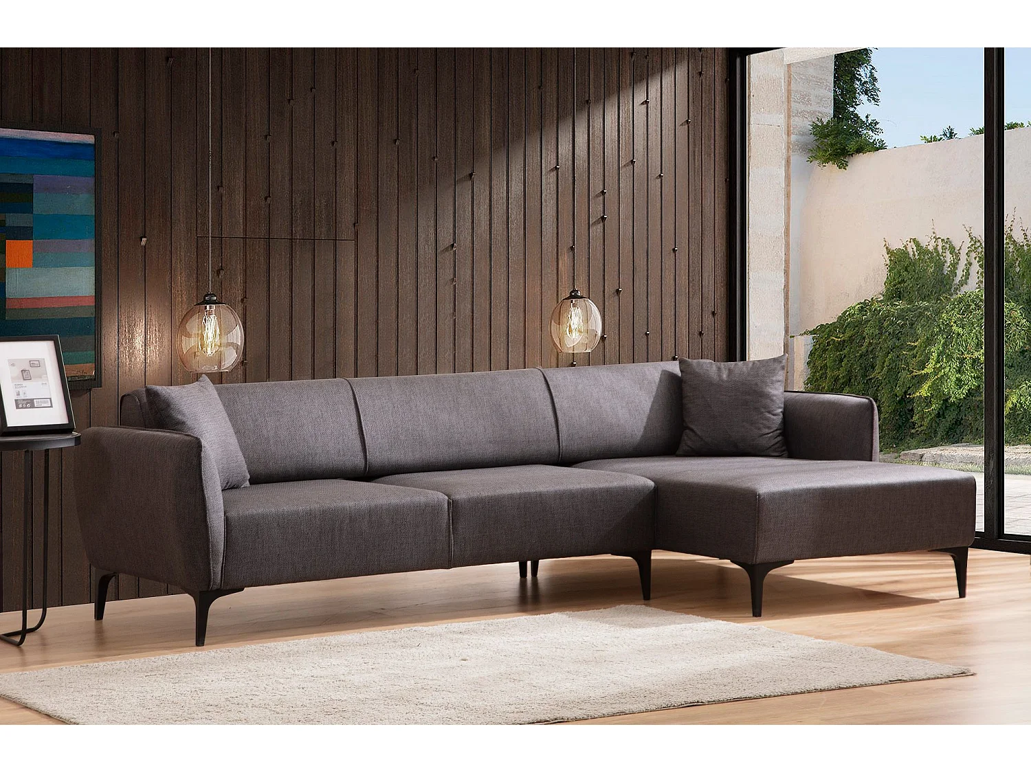 Sofá rinconero Altadena 204, 270x95x67cm