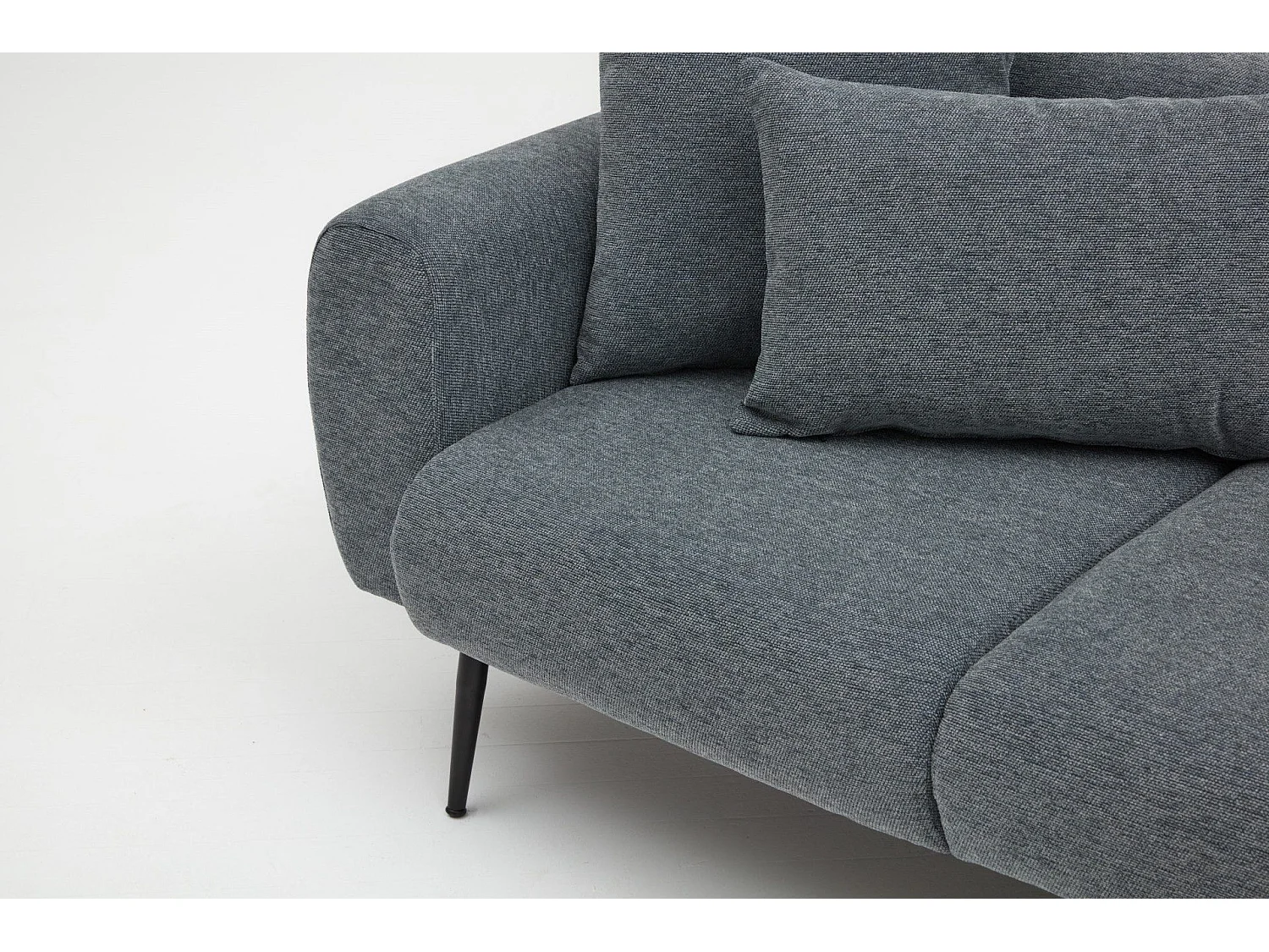 Sofá rinconero Altadena 583, Gris, 252x158x77cm