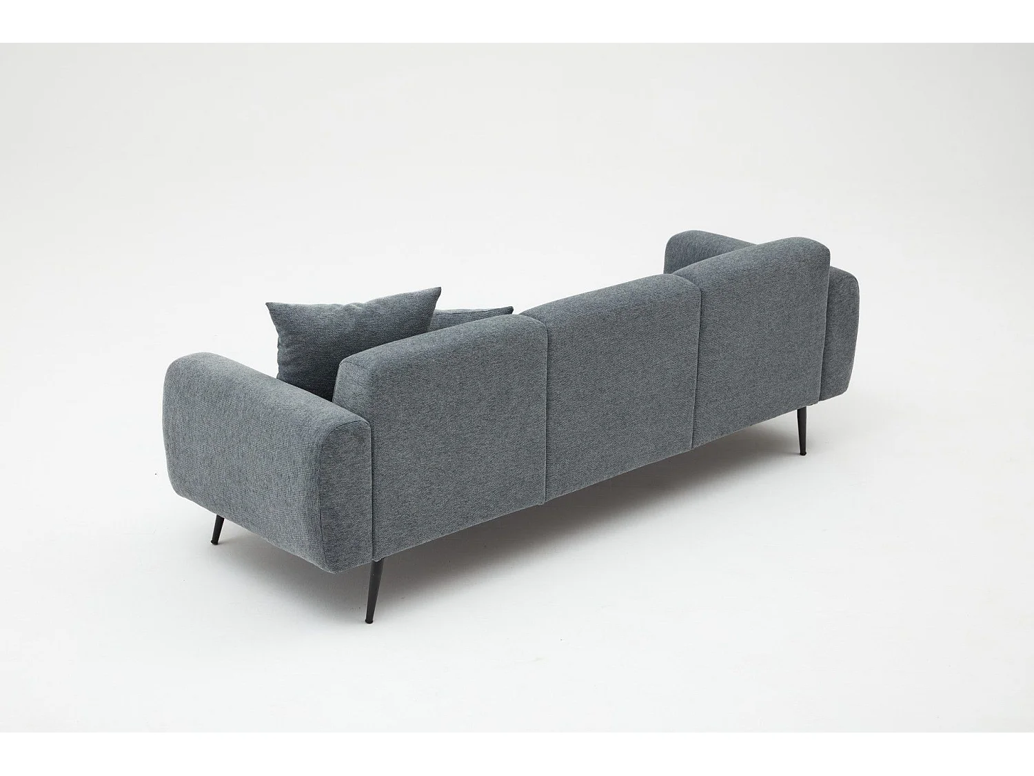 Canapé 3 places Imos Tissu bouclette Anthracite