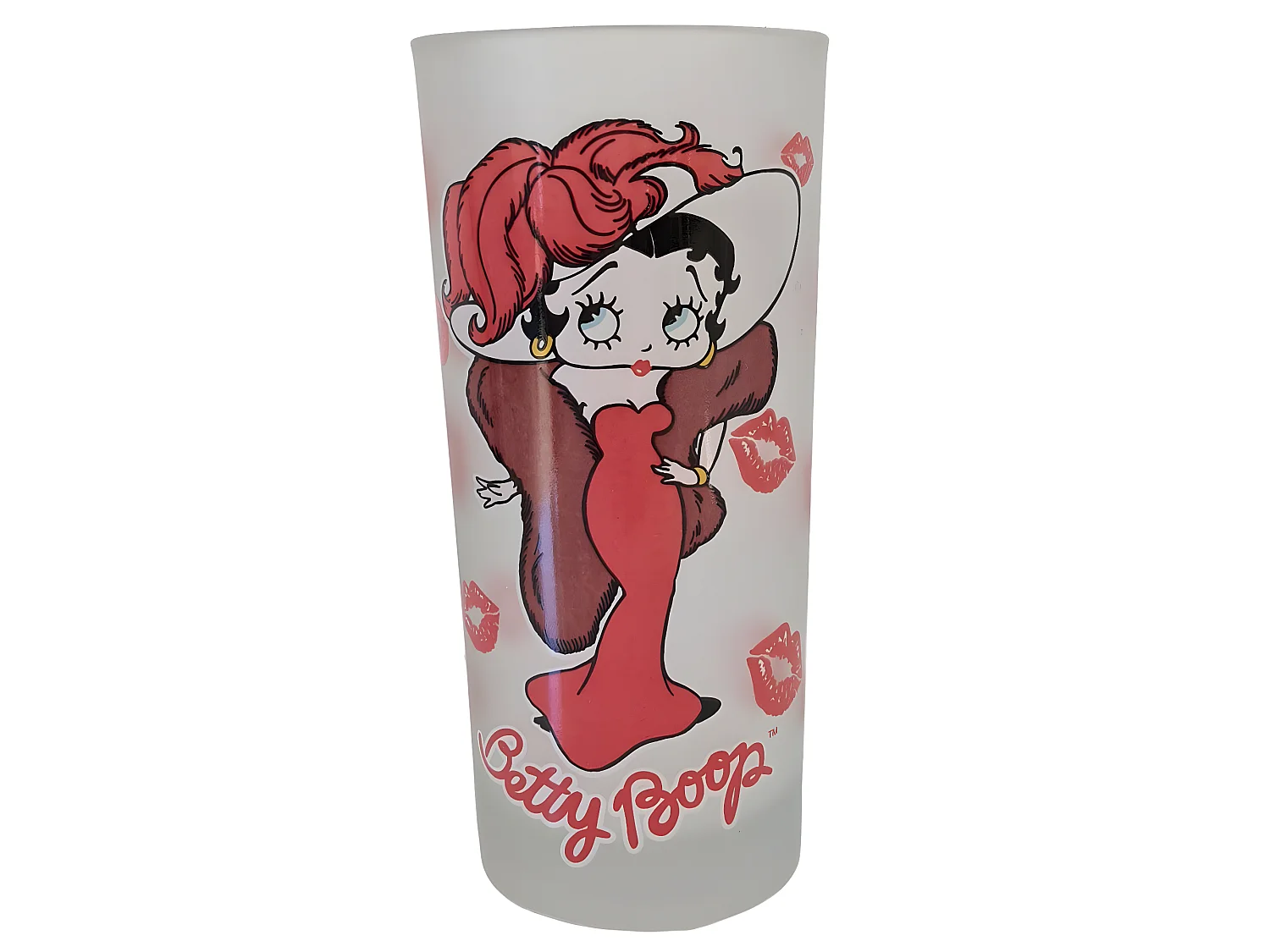 Verre sablé Betty Boop La Cinquantaine