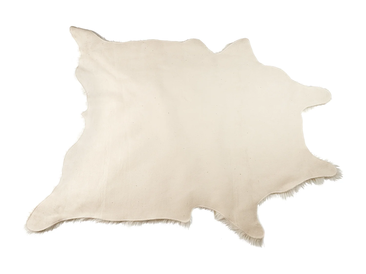 Tapis Blanc Four Forme Animal 120x158cm Blanc