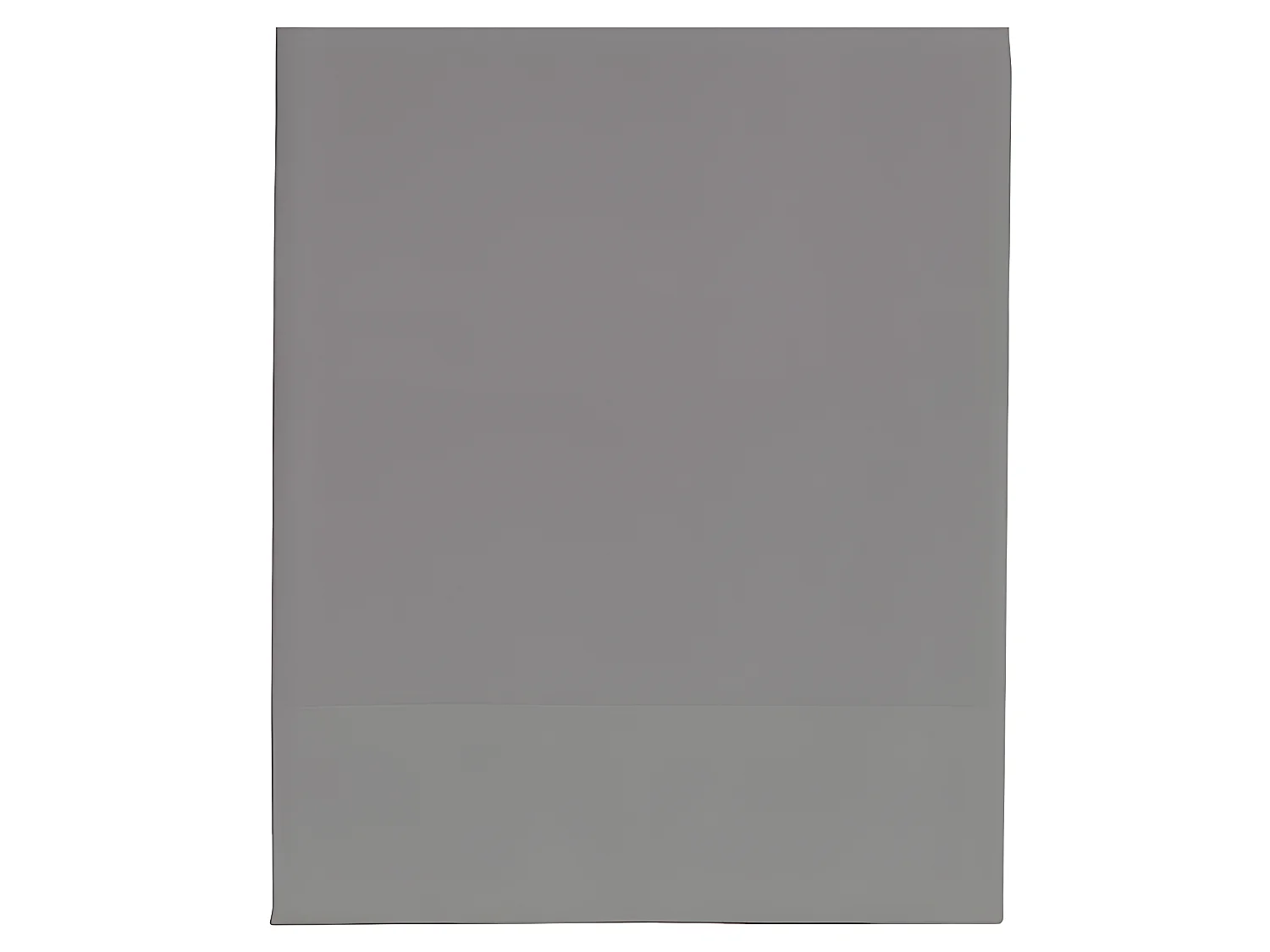 Drap-housse 100% coton. Dans des couleurs unies. 160x200cm Gris