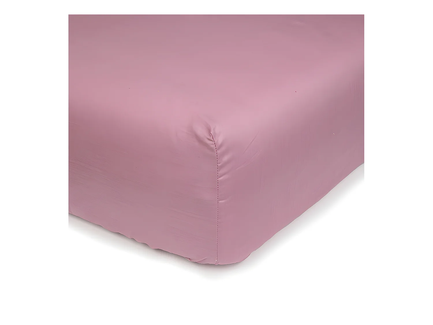 Drap-housse 100% coton. Dans des couleurs unies. 105x200cm violette