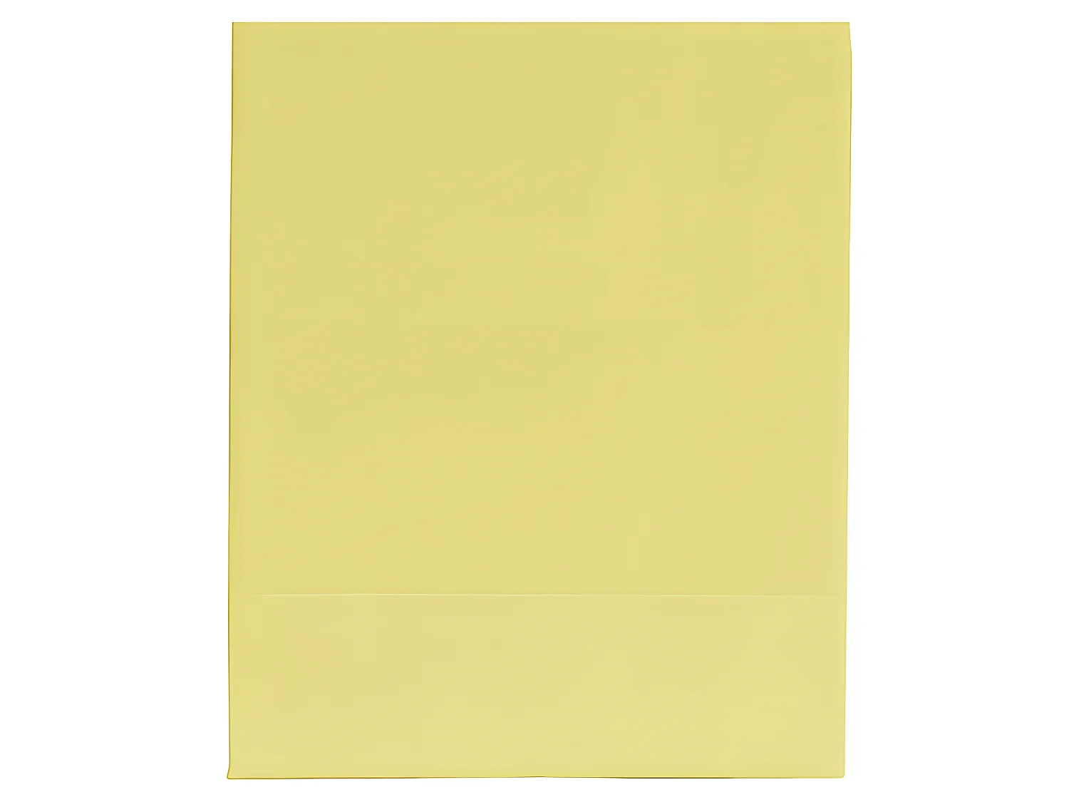 Drap-housse 100% coton. Dans des couleurs unies. 135x200cm Moutarde