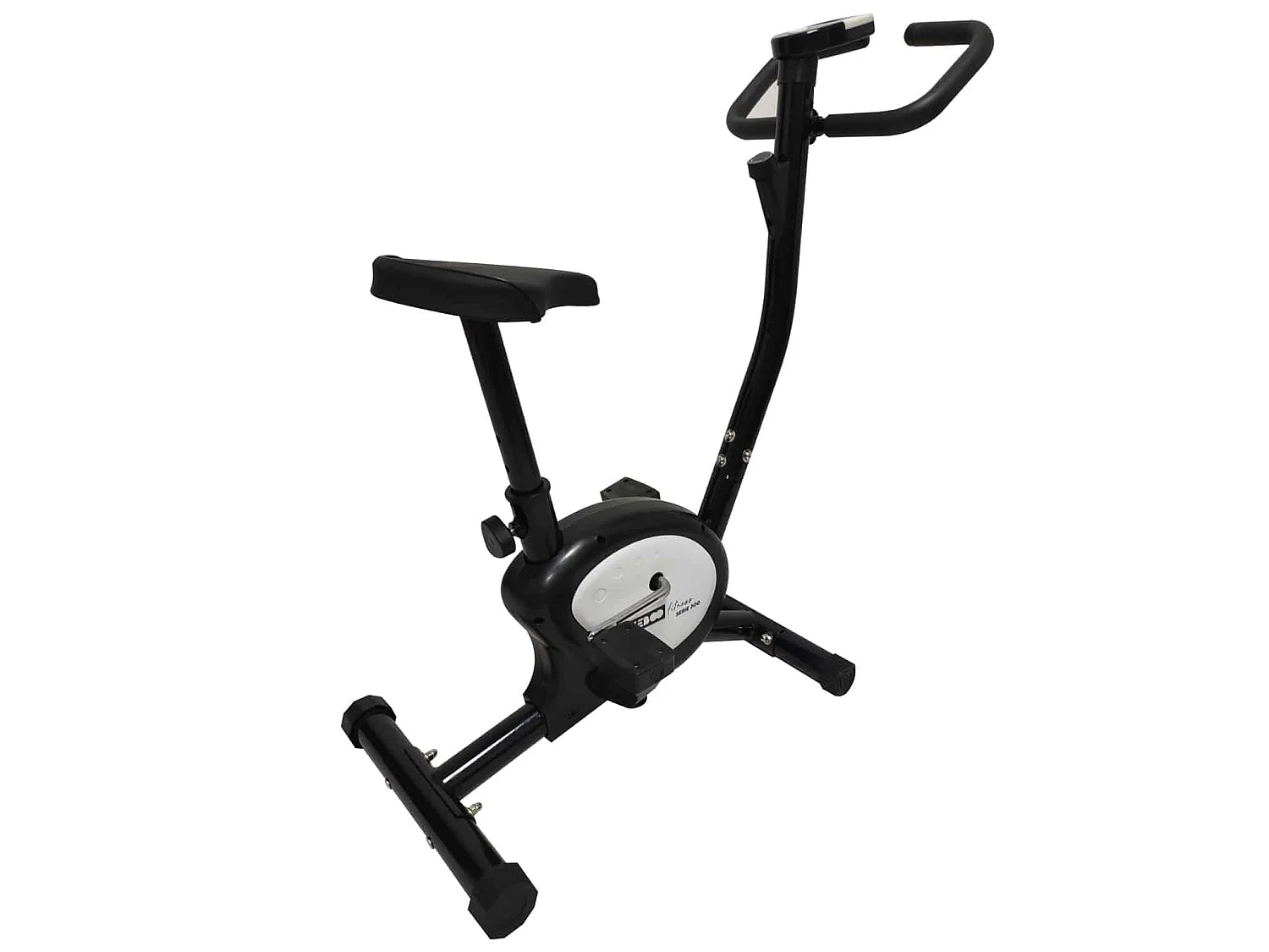 Vélo d'Appartement Keboo Serie 300 Friction Multifonction Réglable Manuellement, Siège Réglable et Moniteur LCD