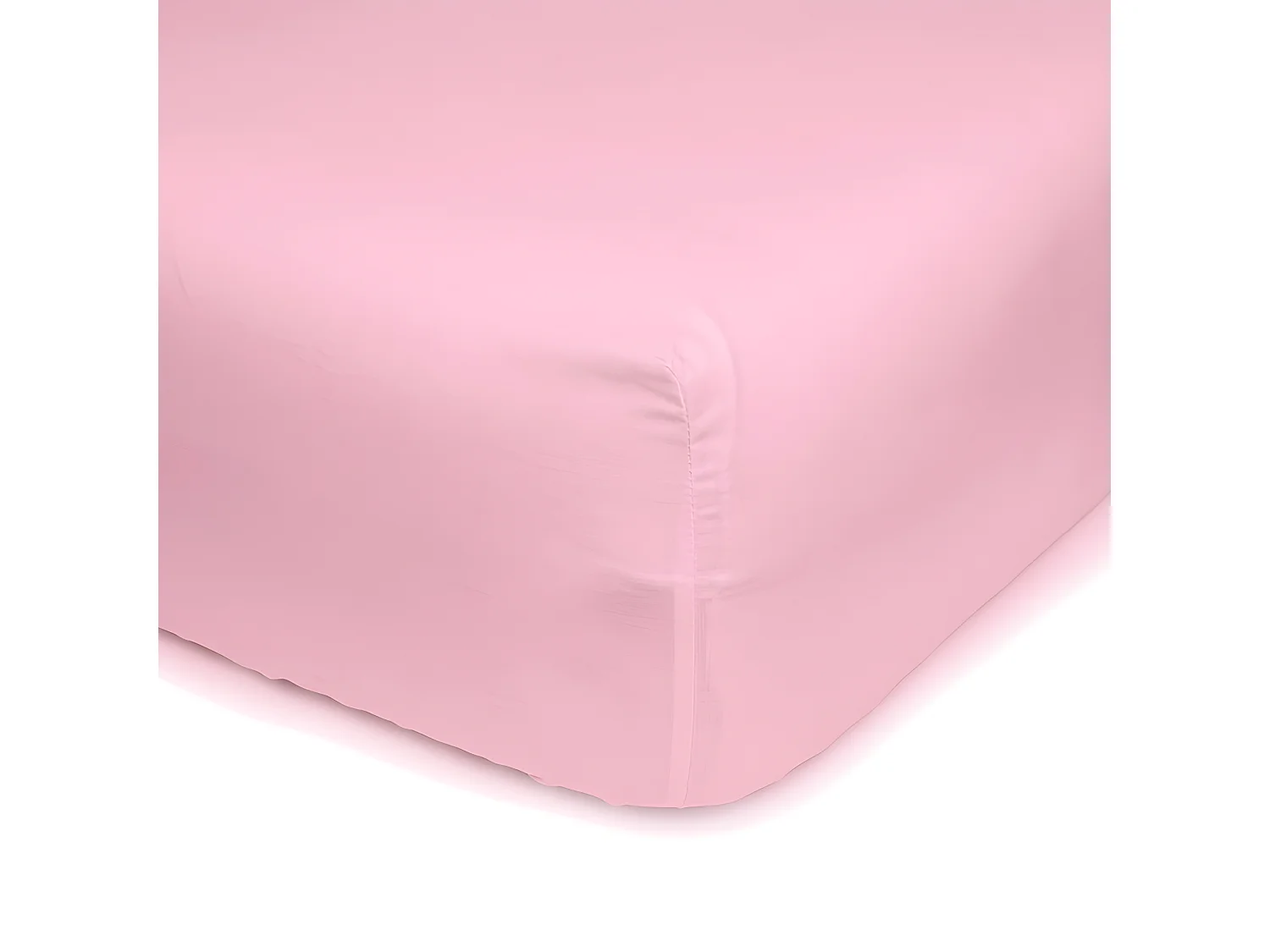 Drap-housse polyester-coton 135/140x200cm