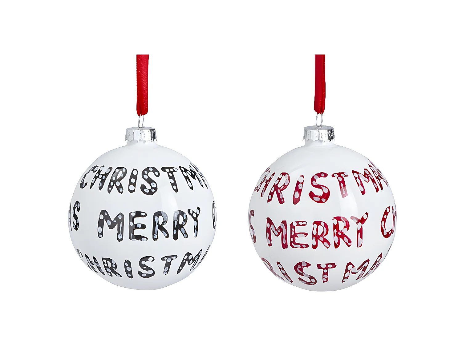 Boules de Merry Xmas