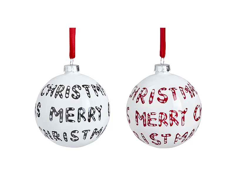 Boules de Merry Xmas