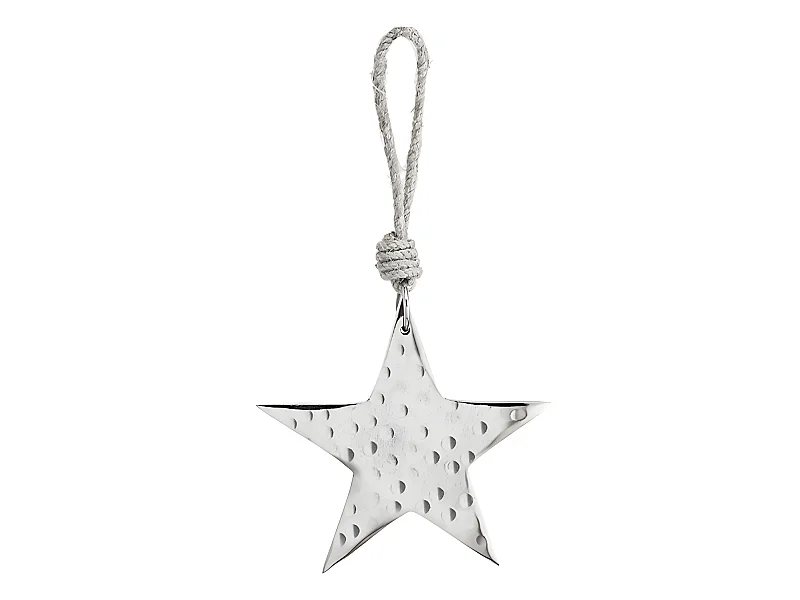 Suspension de Noël Étoile en Fer