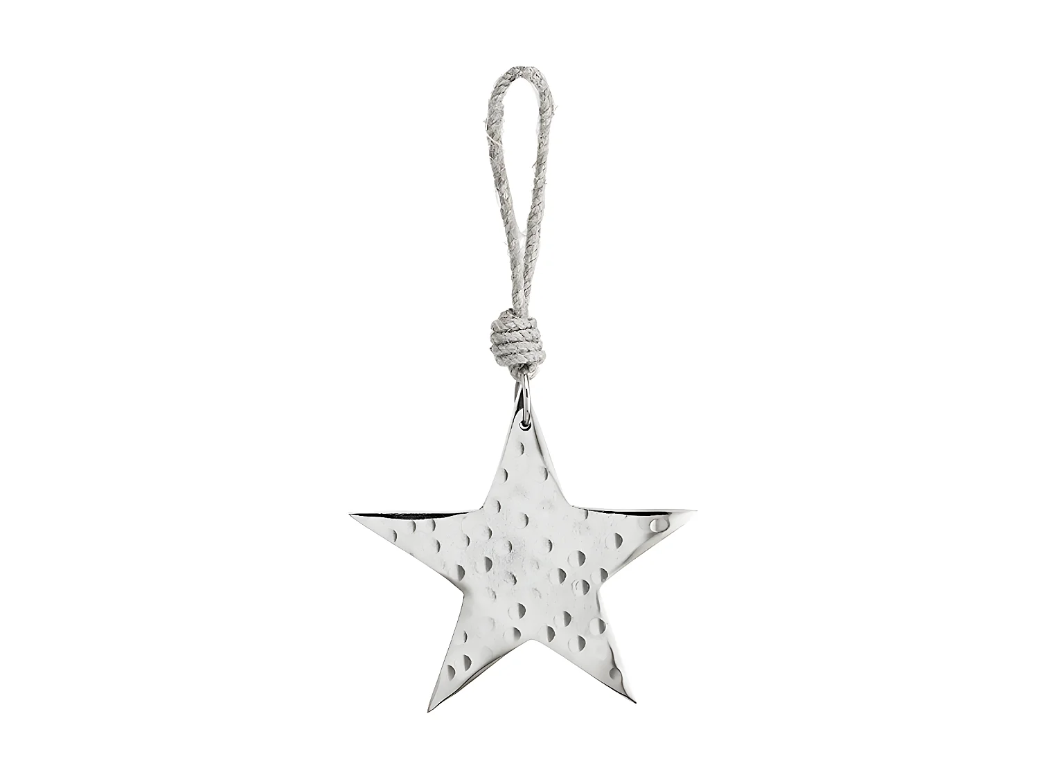 Suspension de Noël Étoile en Fer