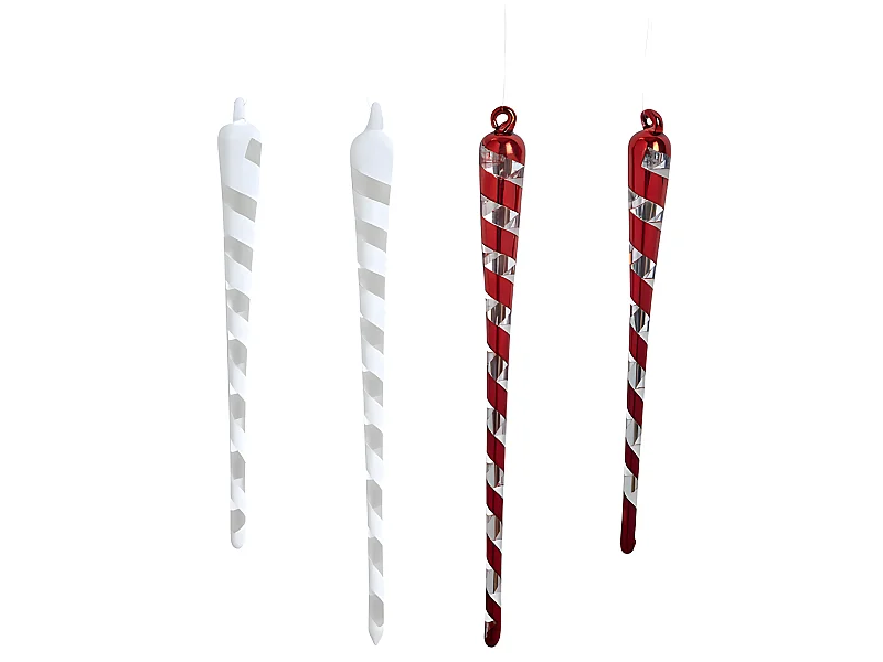 Suspensions de Noël Glaçons