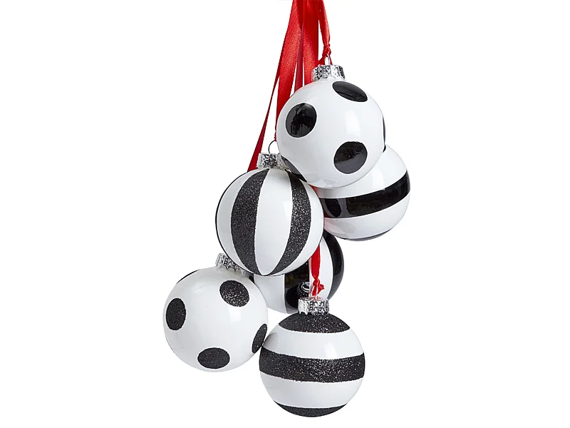 Boules de Noël à Motifs