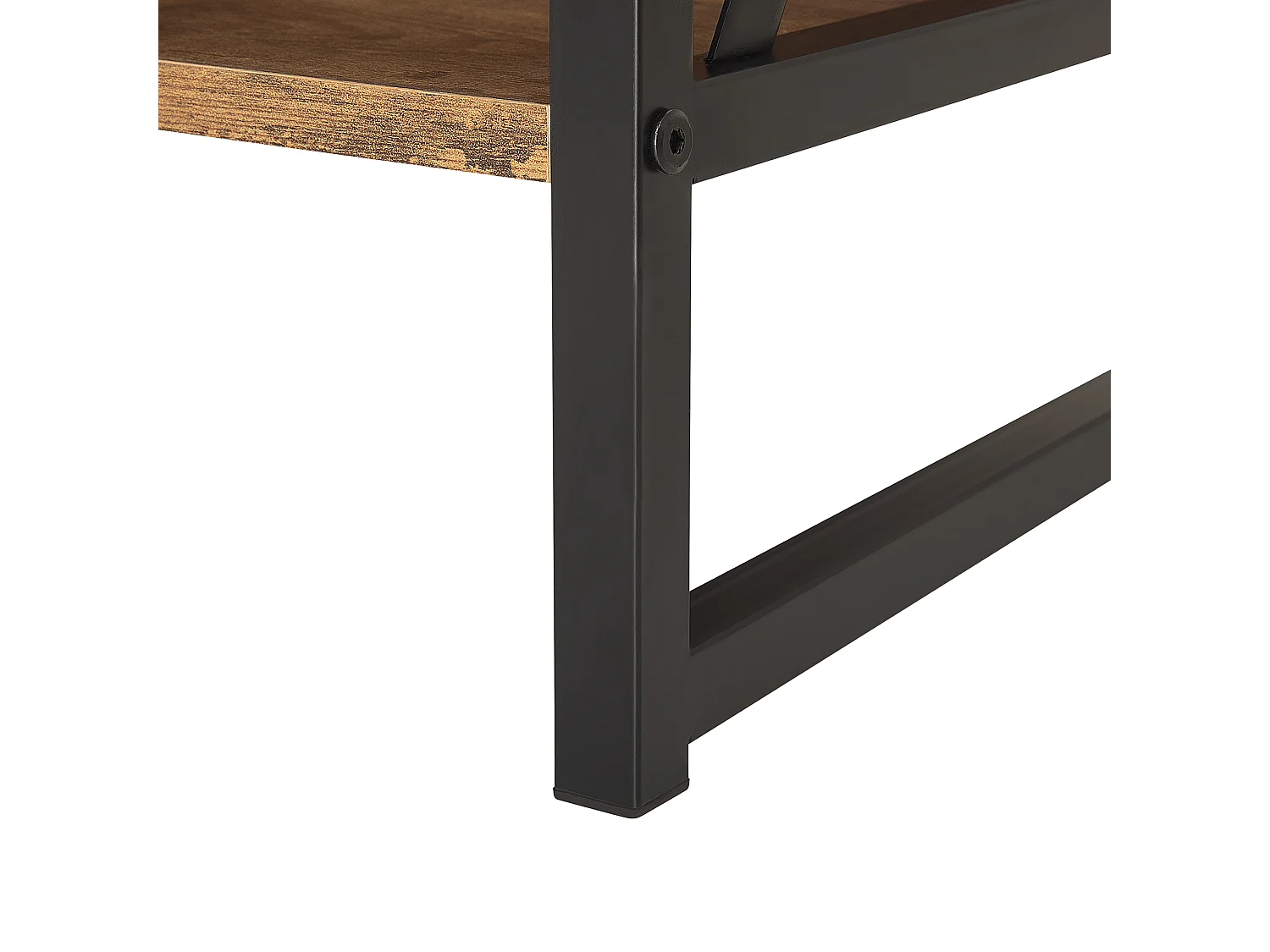 Meuble TV CARLISLE Marron foncé