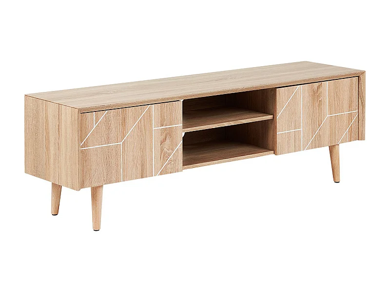 Mueble TV FRANKLIN Marrón claro