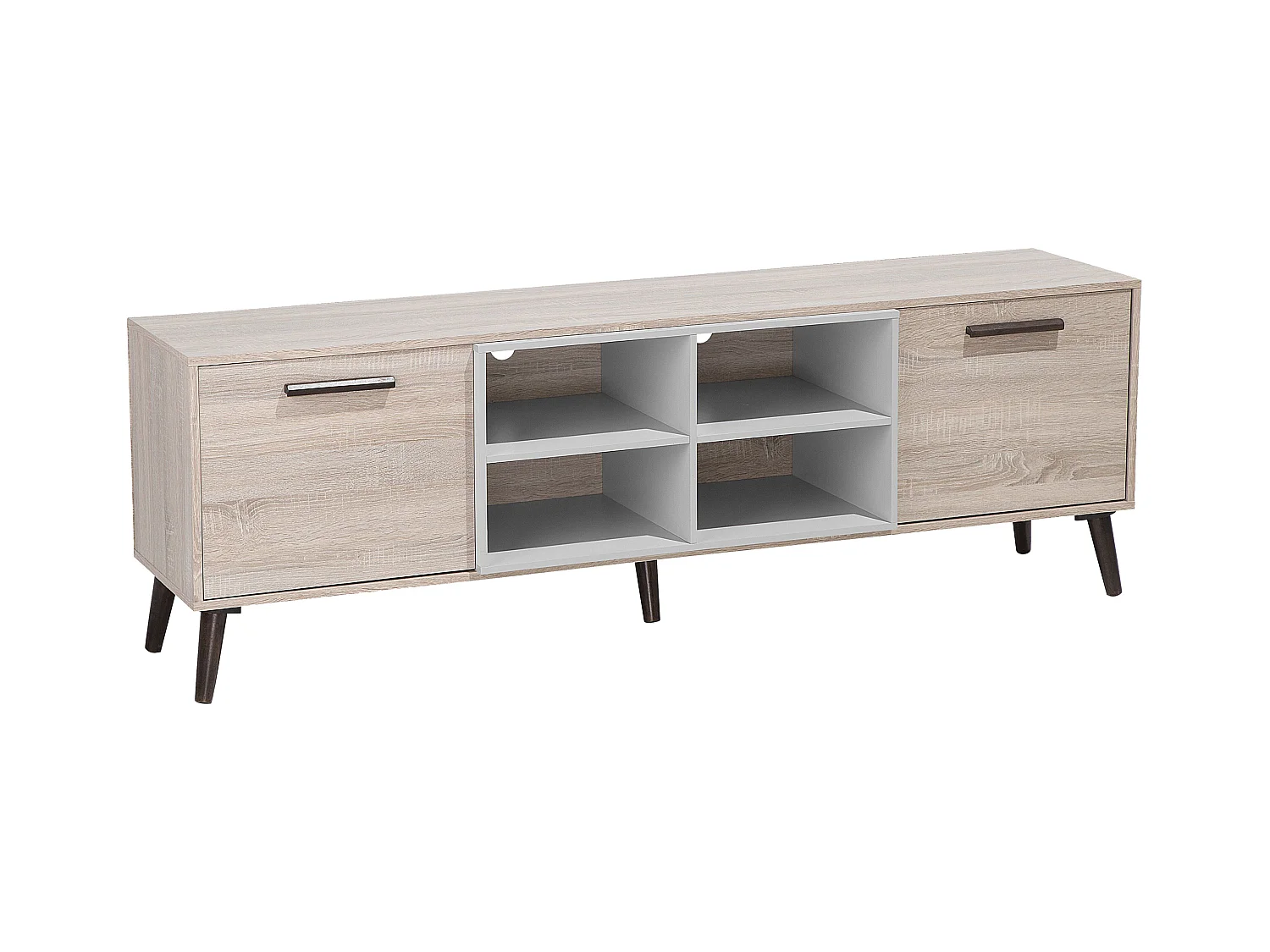 Meuble TV ALLOA Gris