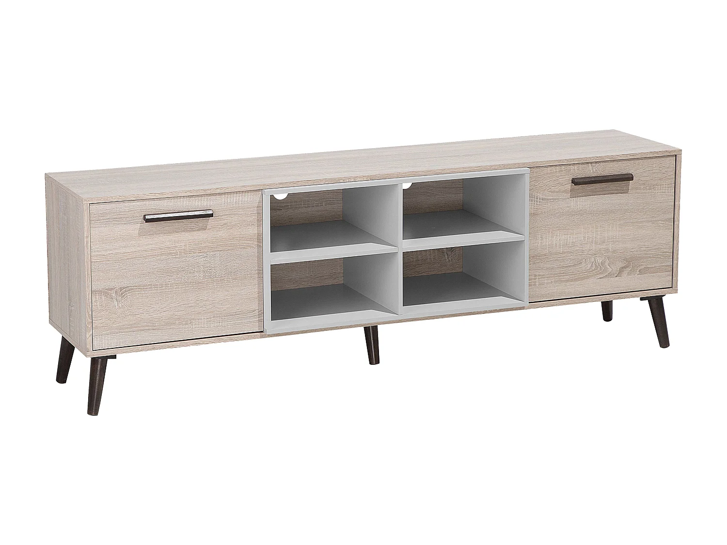 Meuble TV ALLOA Gris