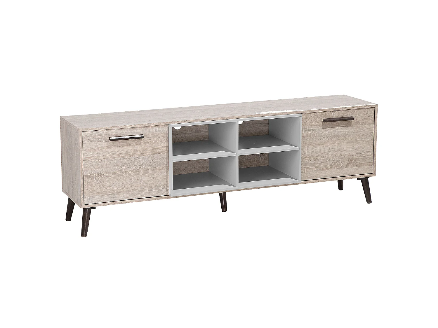 Meuble TV ALLOA Gris