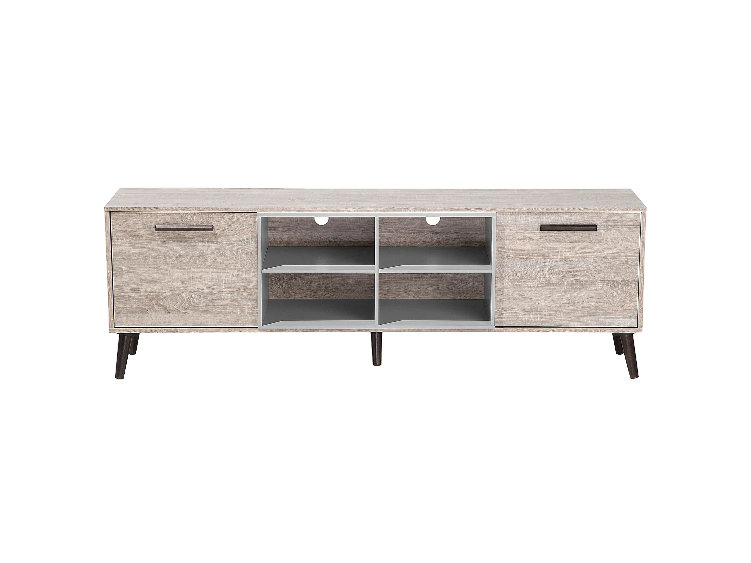 Meuble TV ALLOA Gris