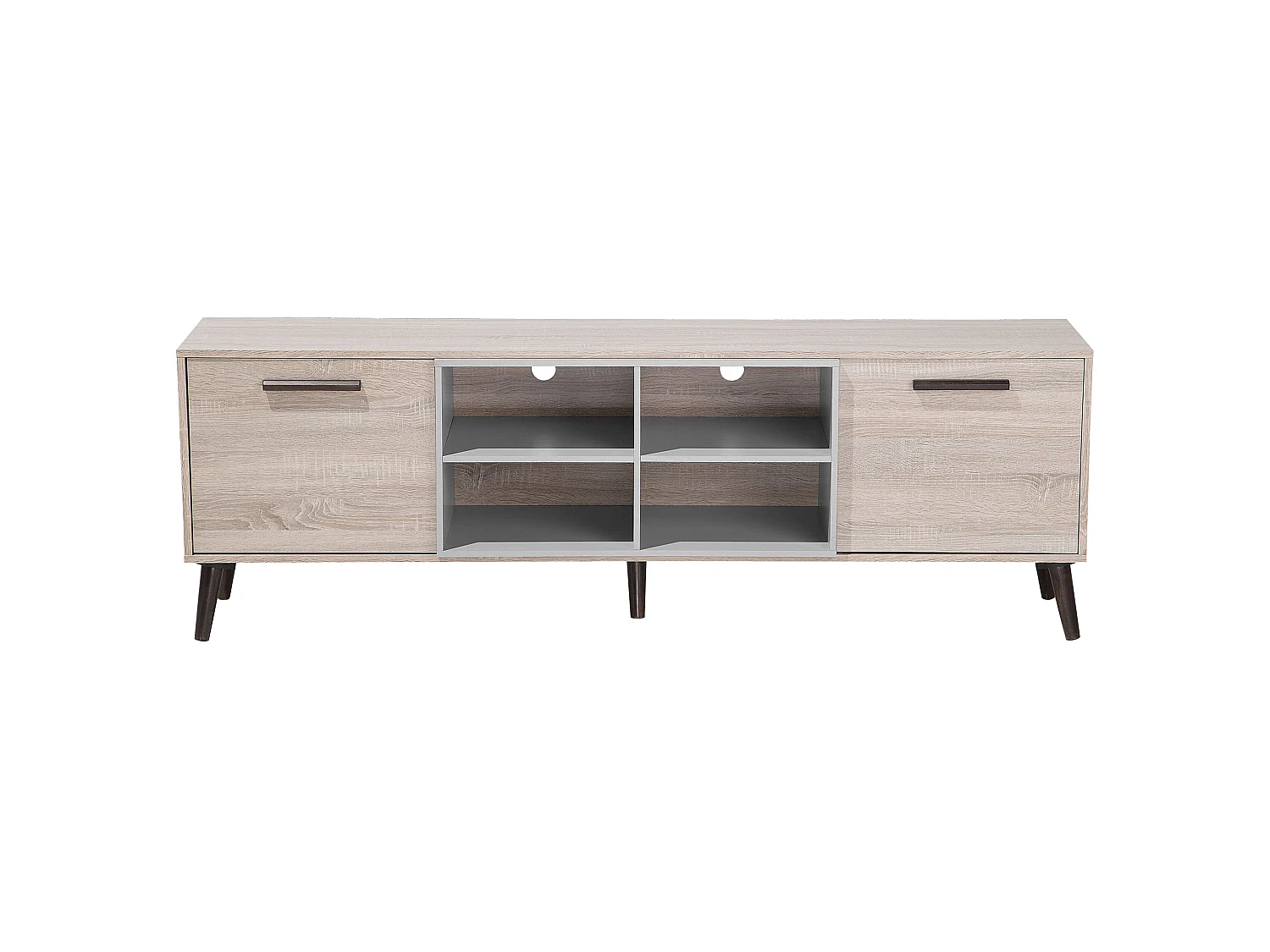 Meuble TV ALLOA Gris