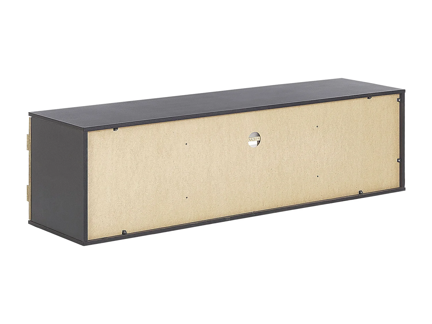 Meuble TV SALTER Marron/noir