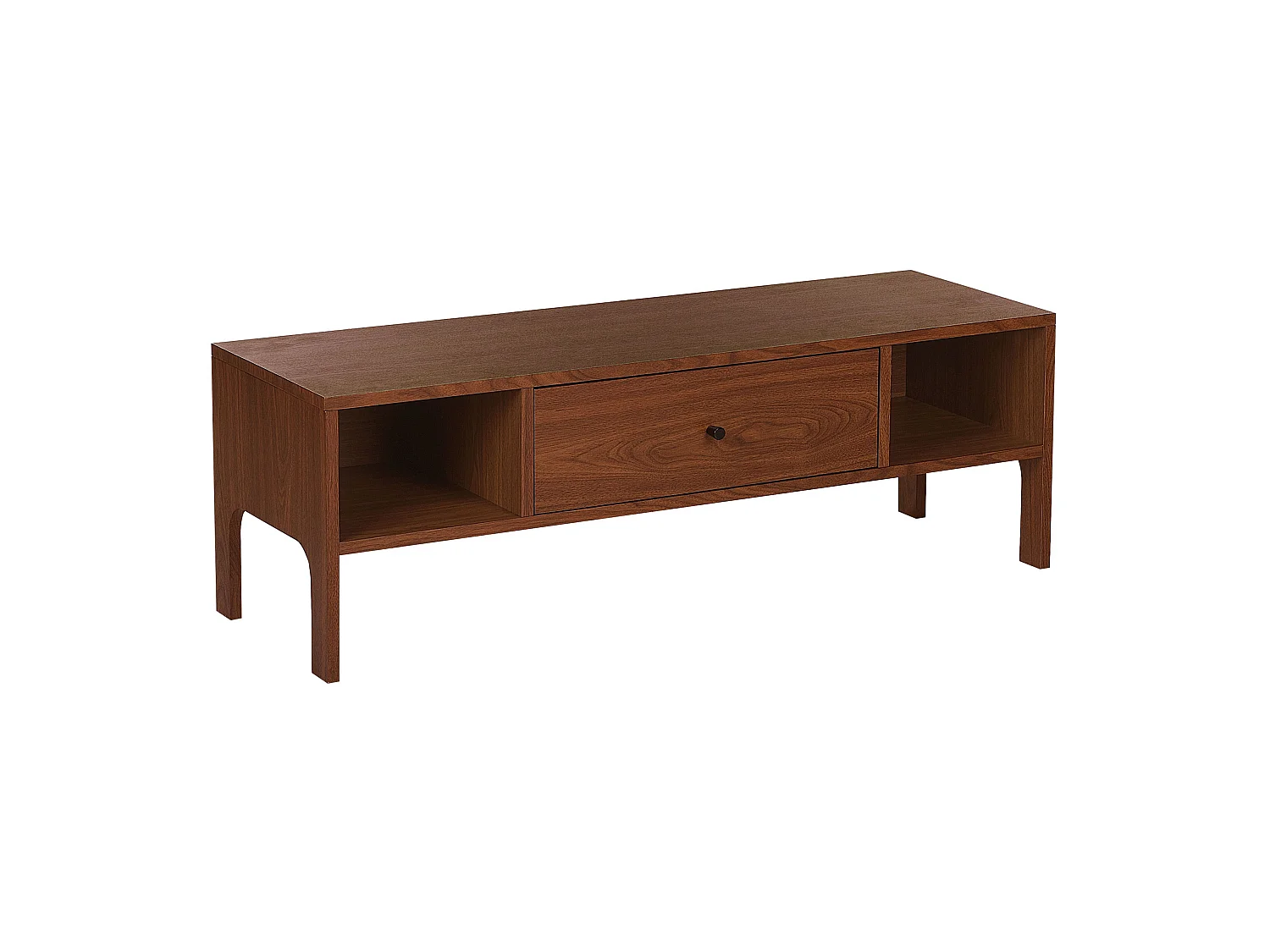 Mueble TV madera oscura CLINTON