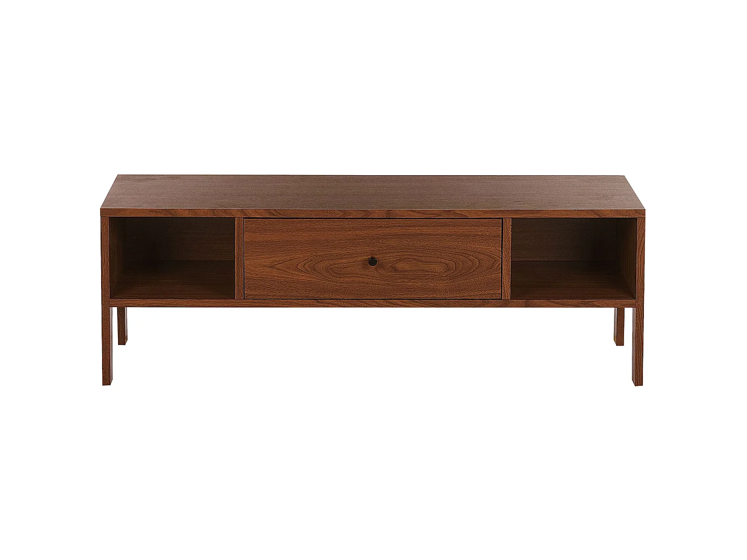 Mueble TV madera oscura CLINTON