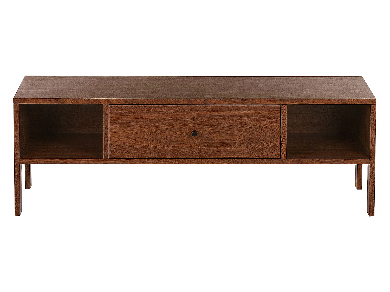 Mueble TV madera oscura CLINTON